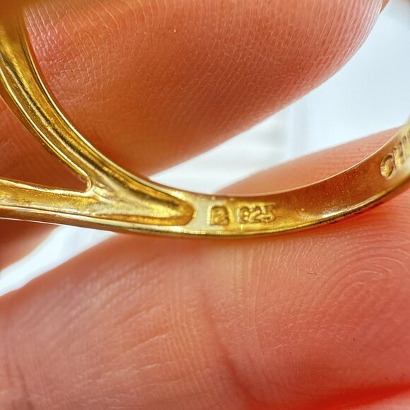 JTV Sterling Silver Ring Multicolor Gemstone Amethyst Peridot Garnet Citrine - Picture 6 of 8